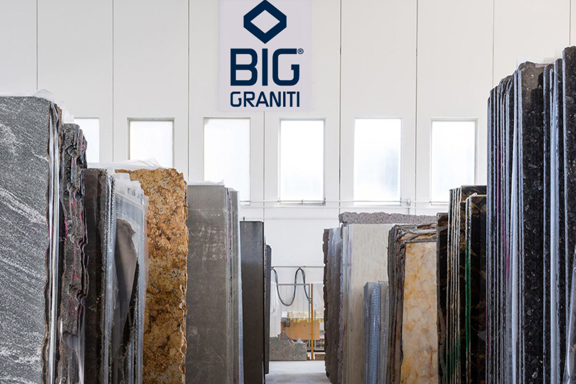 Azienda Big Graniti Verona Italy. Specialisti nella lavorazione conto terzi della pietra naturale.